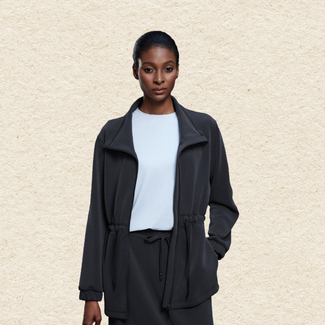 TAILORED FLOW MODEST ACTIVEWEAR JACKET